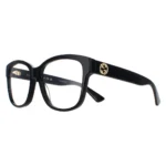 Gucci GG1024O Black & Gold Eyeglasses